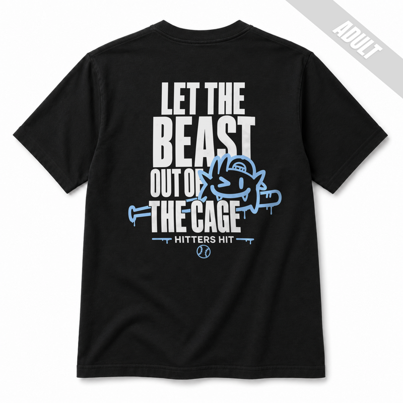 Beast Adult Baseball T-Shirt