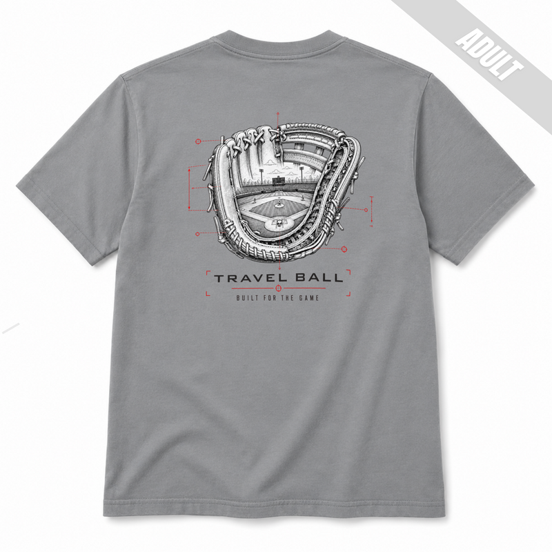 Built for the Game Glove Adult Baseball T-Shirt