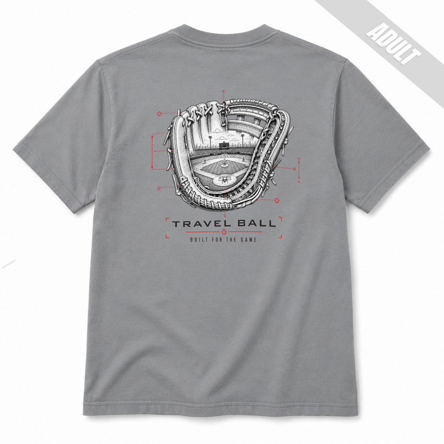 Built for the Game Glove Adult Baseball T-Shirt